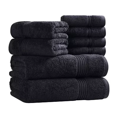 SUPERIOR® Heritage Collection | Luxury Egyptian Cotton 8-pc. Quick Dry Bath Towel Set
