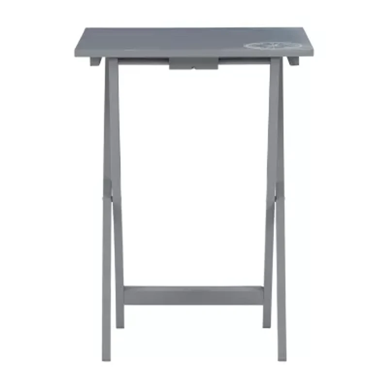 Compass 5-Piece Tv Tray Table Set
