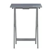 Compass 5-Piece Tv Tray Table Set