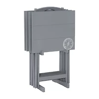 Compass 5-Piece Tv Tray Table Set