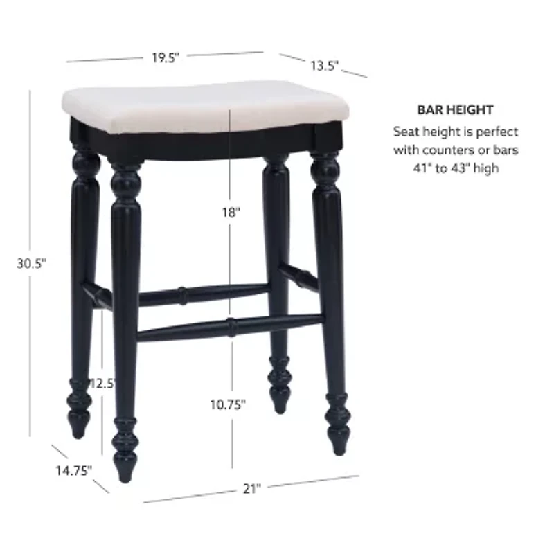 Marino Backless Barstool