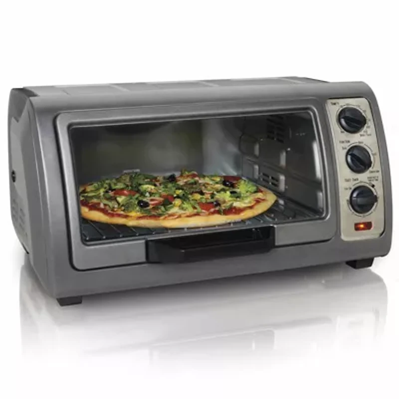 Hamilton Beach® Easy Reach™ 6-Slice Convection Oven