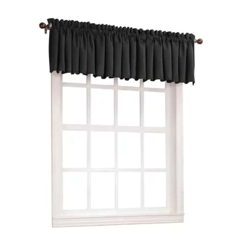 Sun Zero Emory Rod Pocket Tailored Valance