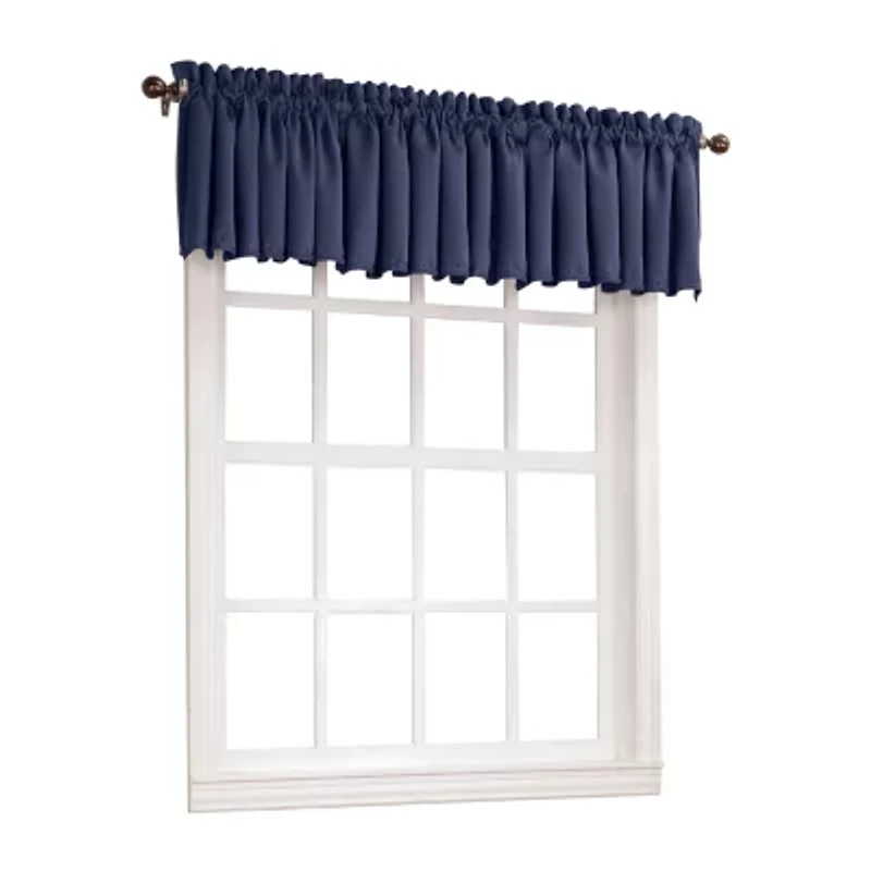 Sun Zero Emory Rod Pocket Tailored Valance