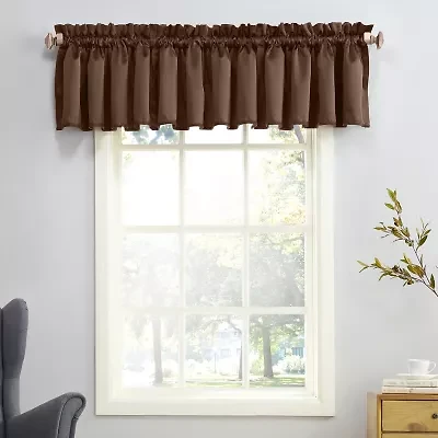 Sun Zero Emory Rod Pocket Tailored Valance