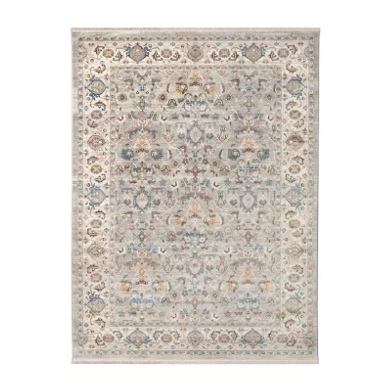 Amer Rugs Raderico Juji Oriental Bordered Indoor Rectangular Accent Rug
