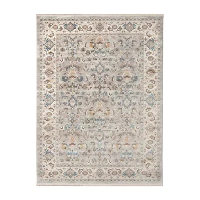 Amer Rugs Raderico Juji Oriental Bordered Indoor Rectangular Accent Rug