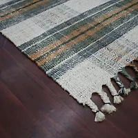 Amer Rugs Hermoppa Osu Plaid Flatweave Plaid Reversible Indoor Rectangular Accent Rug
