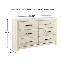 Signature Design by Ashley® Cambeck Bedroom Collection 6-Drawer Dresser