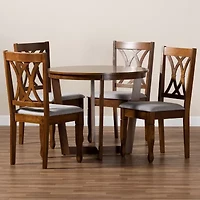 Aggie Dining Collection 5-pc. Round Dining Set