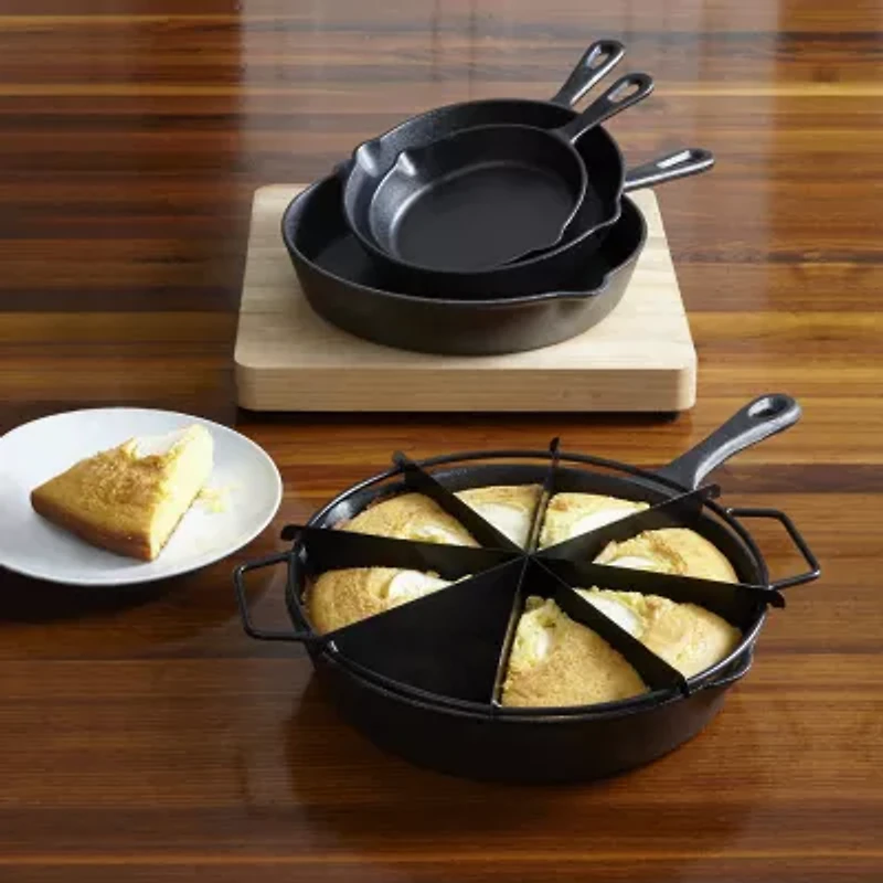 Cooks 3-pc. Cast Iron Fry Pan Set