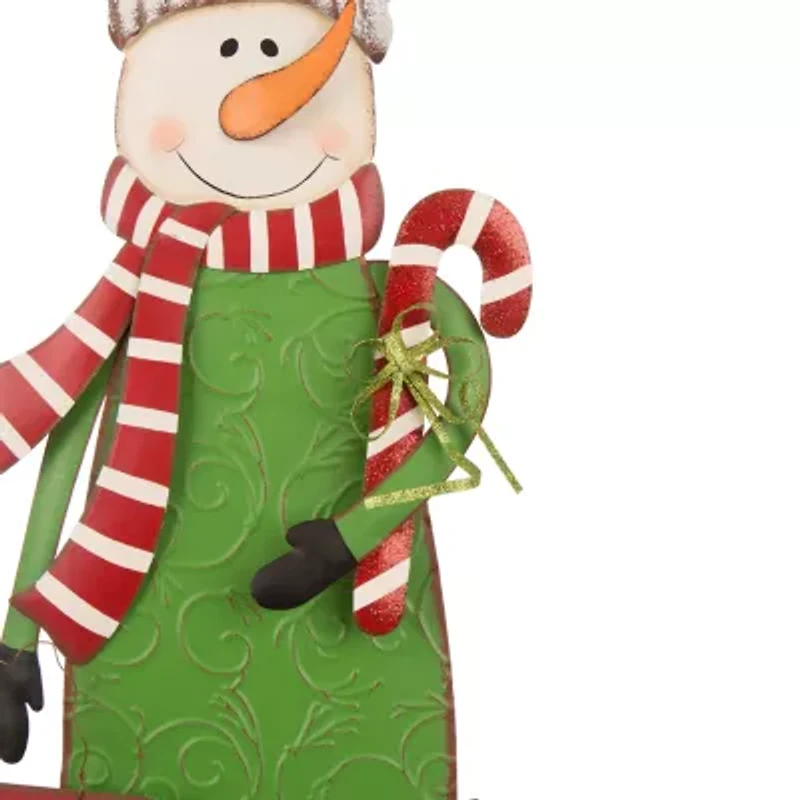 Glitzhome Snowman Christmas Yard Art