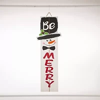 Glitzhome Christmas Porch Sign