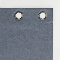 Sun Zero Channing Grommet Top Energy Saving 100% Blackout Single Curtain Panel