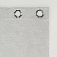 Sun Zero Channing Grommet Top Energy Saving 100% Blackout Single Curtain Panel