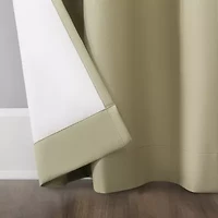 Sun Zero Cyrus Grommet Top Energy Saving 100% Blackout Single Curtain Panel