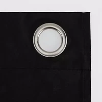 Sun Zero Cyrus Grommet Top Energy Saving 100% Blackout Single Curtain Panel