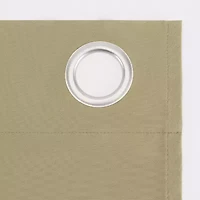 Sun Zero Cyrus Grommet Top Energy Saving 100% Blackout Single Curtain Panel