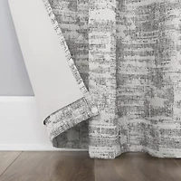 Sun Zero Parrish Grommet Top Energy Saving 100% Blackout Single Curtain Panel