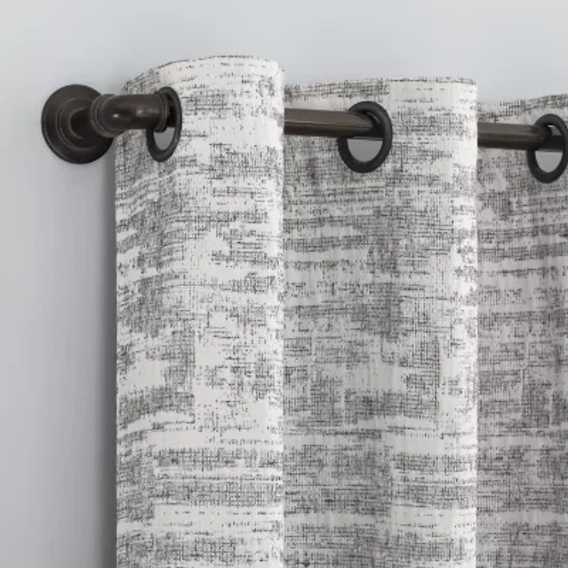 Sun Zero Parrish Grommet Top Energy Saving 100% Blackout Single Curtain Panel