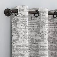 Sun Zero Parrish Grommet Top Energy Saving 100% Blackout Single Curtain Panel
