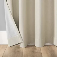 Sun Zero Tyrell Grommet Top Energy Saving 100% Blackout Single Curtain Panel