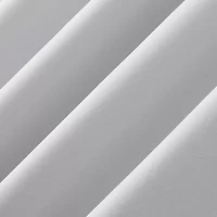 Sun Zero Tyrell Grommet Top Energy Saving 100% Blackout Single Curtain Panel