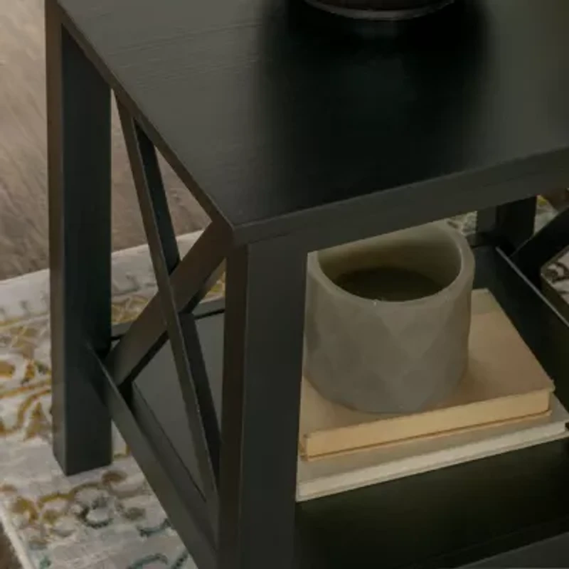 Delavan Storage End Table