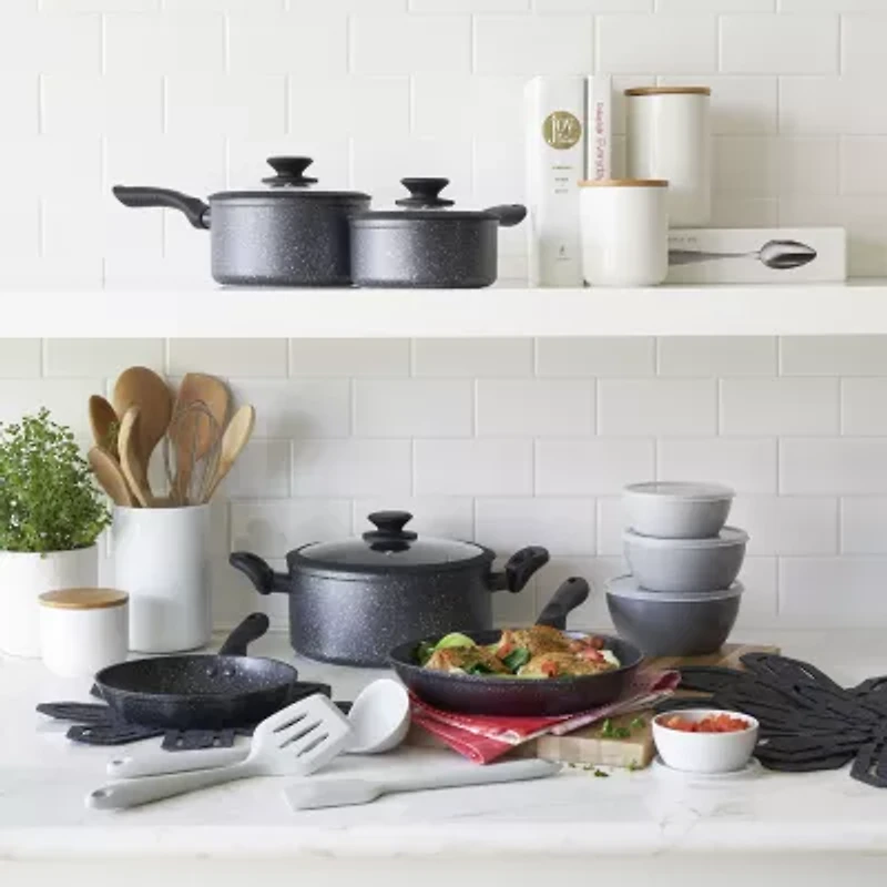 Brooklyn Steel Milky Way 24-pc. Non-Stick Cookware Set