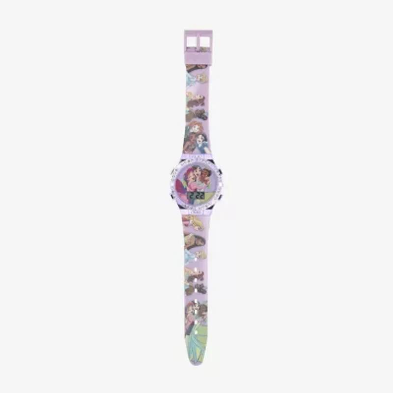 Disney Princess Unisex Digital Multicolor Strap Watch Pn4486