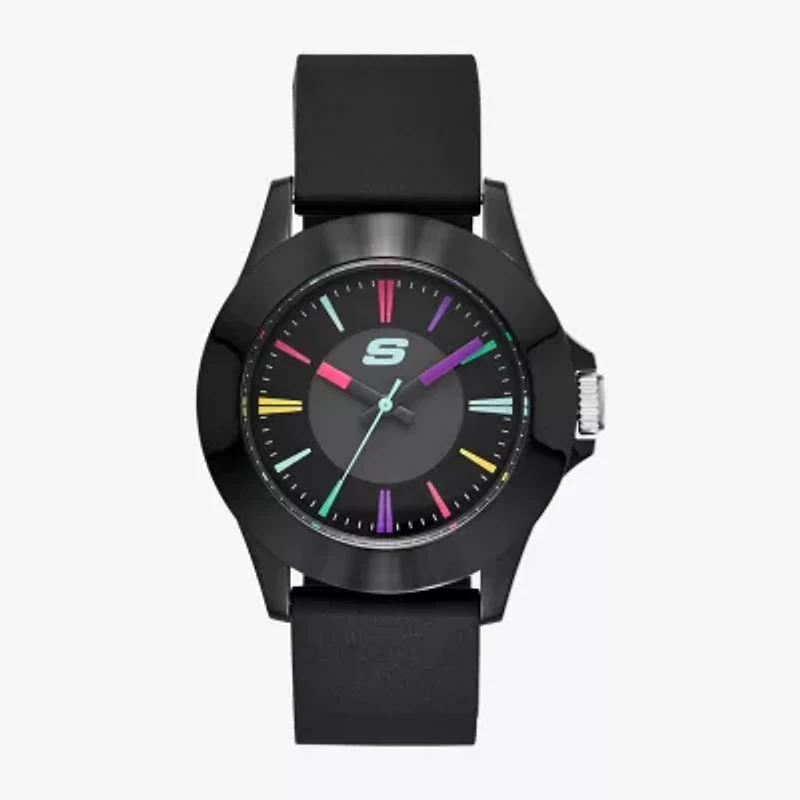 Skechers Rosencrans Midsize Womens Black Strap Watch Sr6079