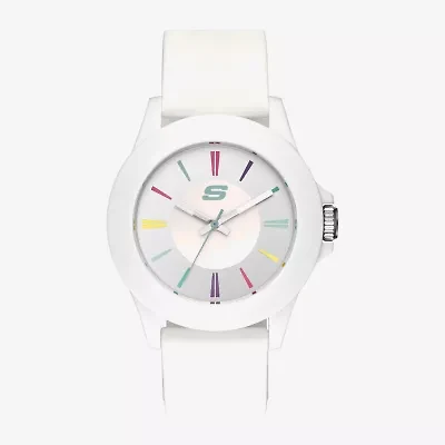 Skechers Rosencrans Midsize Womens White Strap Watch Sr6080