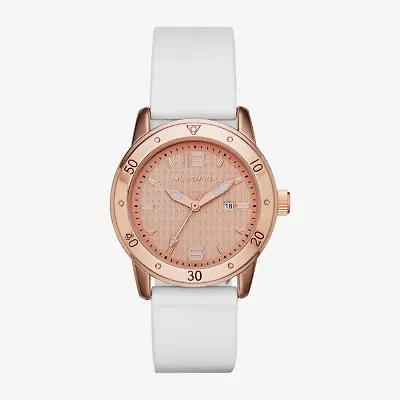 Skechers Redondo Womens White Strap Watch Sr6053