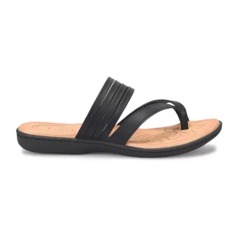 BOC by Born Womens Alisha Criss Cross Strap Flat Sandals