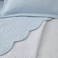 Laura Ashley Solid Trellis Daybed Cover Set