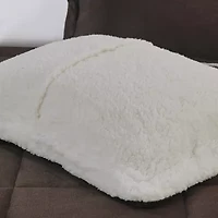 Woolrich Alton Plush to Sherpa Down Alternative Comforter Set with Throw Pillow