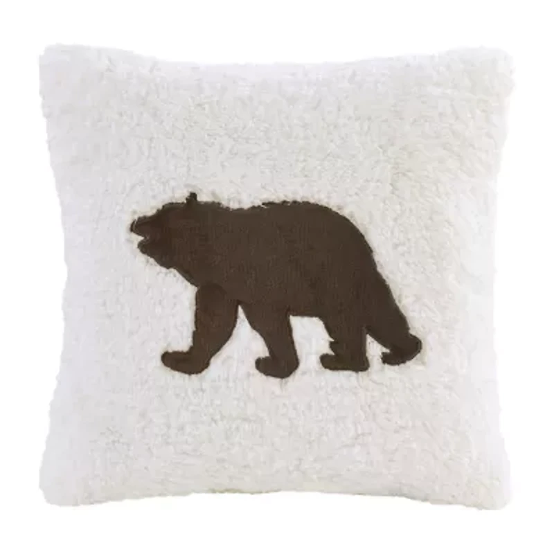 Woolrich Alton Plush to Sherpa Down Alternative Comforter Set with Throw Pillow