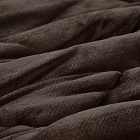 Woolrich Alton Plush to Sherpa Down Alternative Comforter Set with Throw Pillow