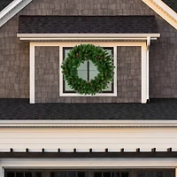Northlight 48" Royal Oregon Pine Artificial Clear Lights Pre-Lit Wreath