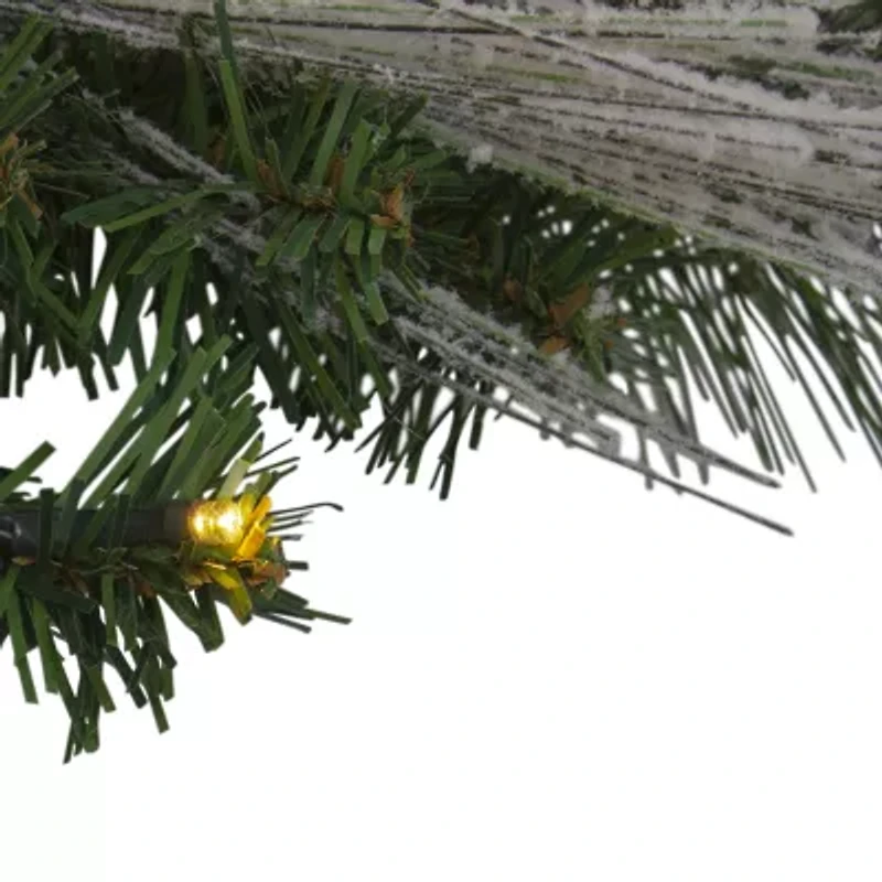 Northlight 52" Houndstooth Bows And Berries Artificial Unlit Swag