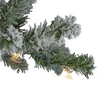 Northlight Set Of 3 Slim Artificial Clear Lights 5 Foot Pre-Lit Pine Christmas Tree