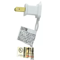 Northlight Snow White Medium Artificial Clear Led Lights 2 Foot Pre-Lit Christmas Tree