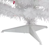 Northlight Slim White Artificial Pink Lights 3 Foot Pre-Lit Pine Christmas Tree