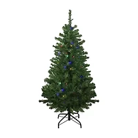 Northlight Mixed Classic Medium Artificial Multi Led Lights 4 Foot Pre-Lit Pine Christmas Tree