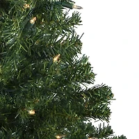 Northlight Medium Mixed Classic Artificial Clear Lights 3 Foot Pre-Lit Pine Christmas Tree