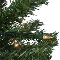 Northlight Medium Mixed Classic Artificial Clear Lights 3 Foot Pre-Lit Pine Christmas Tree