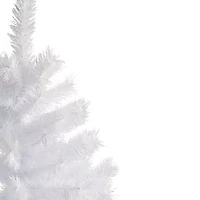 Northlight Icy White Iridescent Artificial Unlit 3 Foot Spruce Christmas Tree