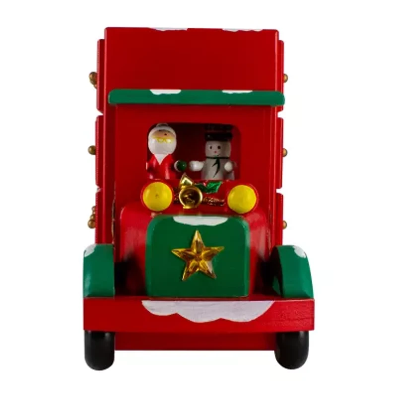 Northlight 14" Red Storage Truck Decoration Christmas Advent Calendar