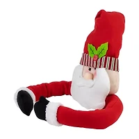 Northlight 27" Plush Santa Claus Unlit Christmas Tree Topper