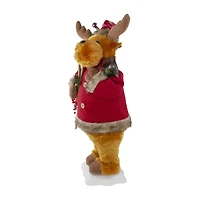 Northlight 24" Animated Musical Moose Christmas Figurine